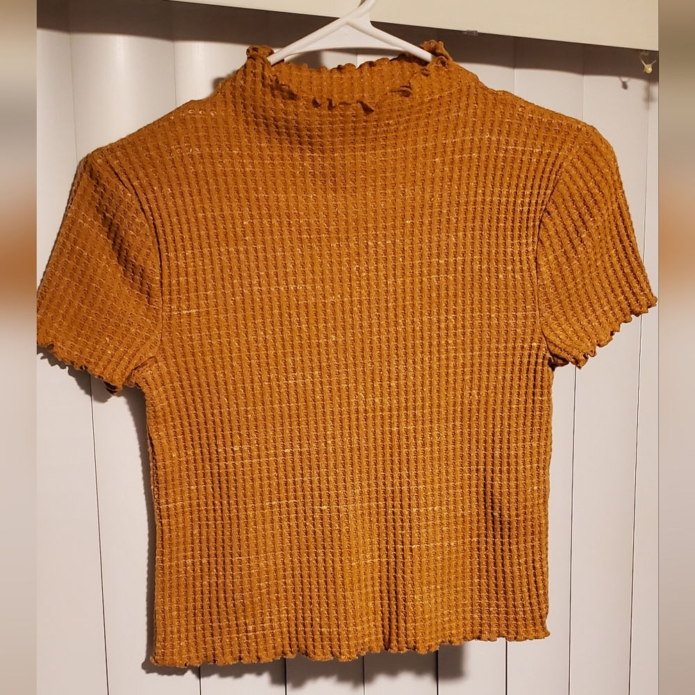 Mustard blouse